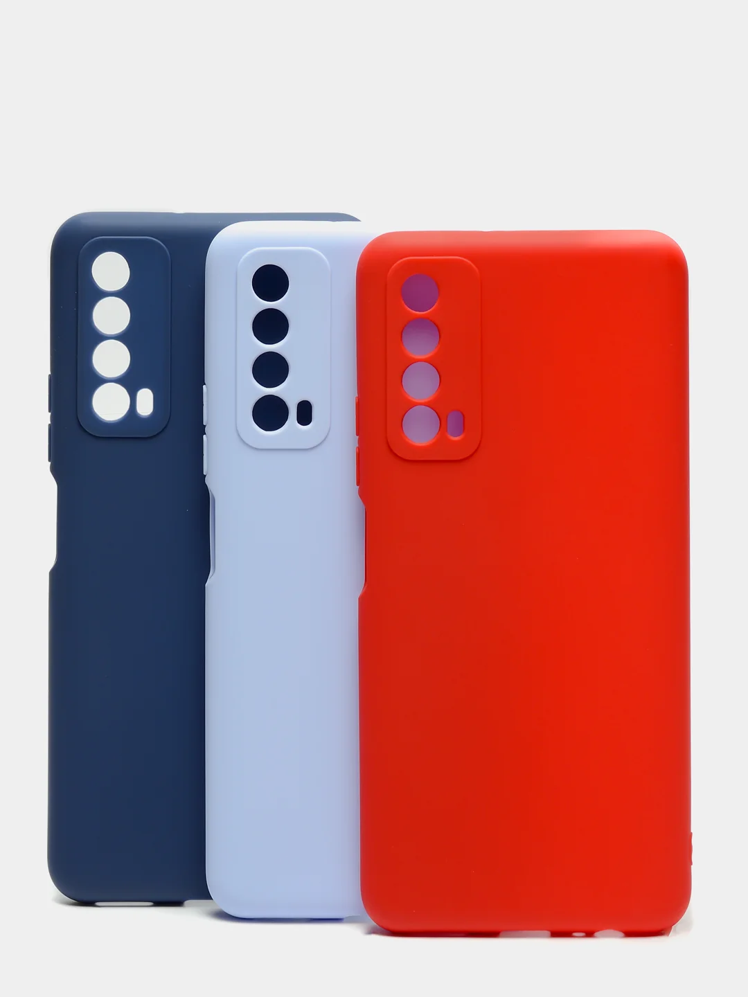 Чехол силиконовый Huawei P Smart 2021 (Хуавей П Смарт 2021) с защитой ...