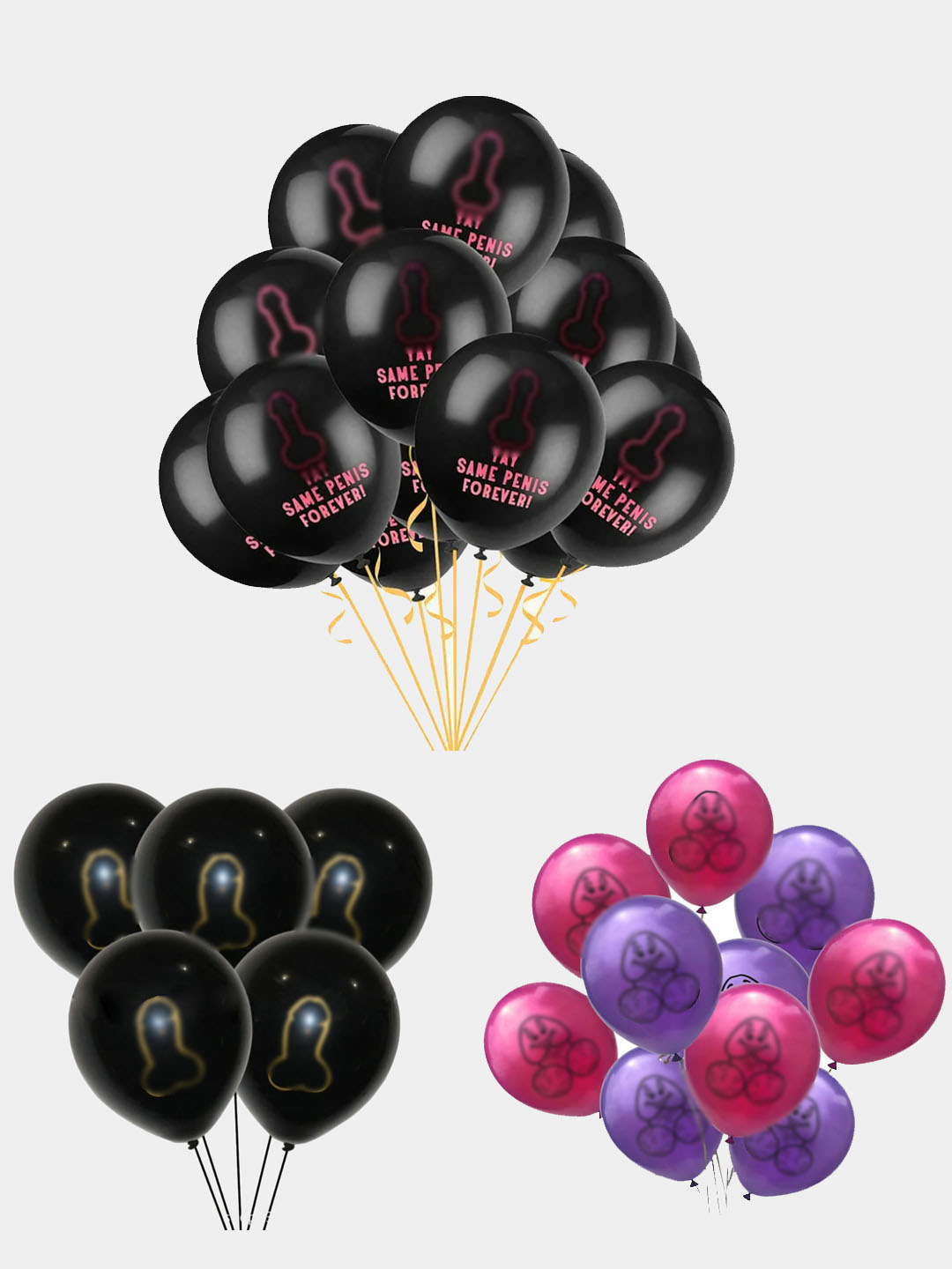 Воздушный шар в виде мужского полового органа для девичника купить по цене  249 ₽ в интернет-магазине KazanExpress