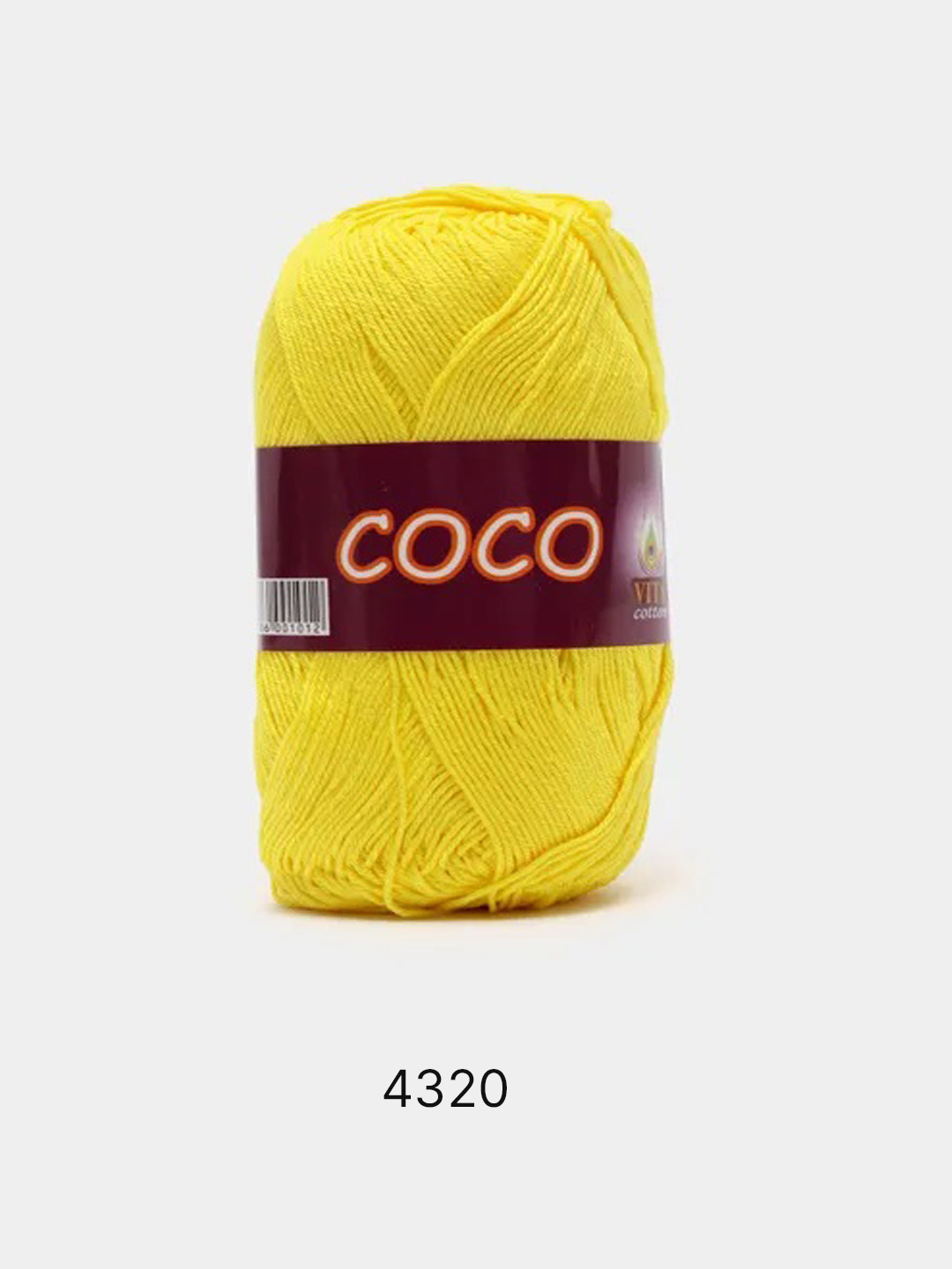 Пряжа coco vita cotton карта цветов