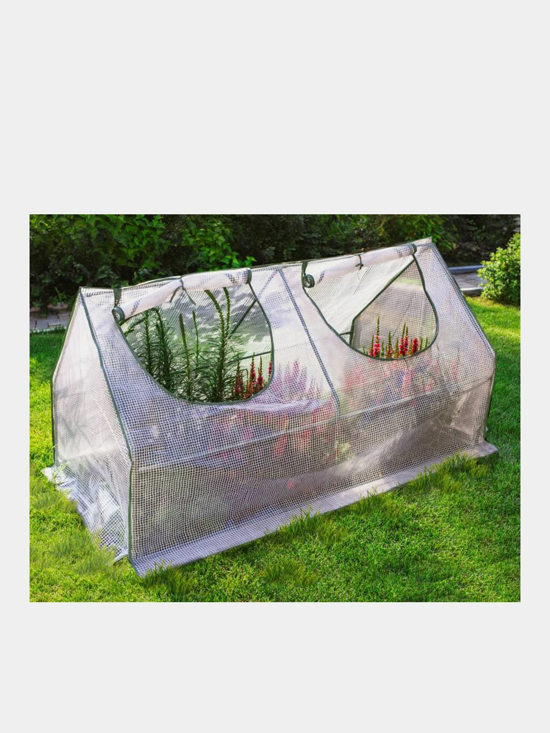 Парник Эксперт, металлическая труба в ПВХ, армированная плёнка ...