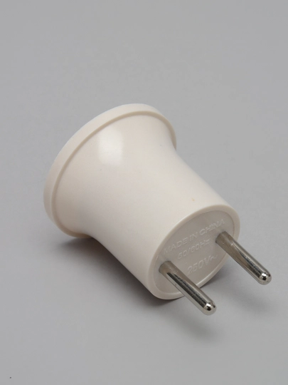 Переходник вилка-патрон E14 с выключателем и возможносью поворота на ...