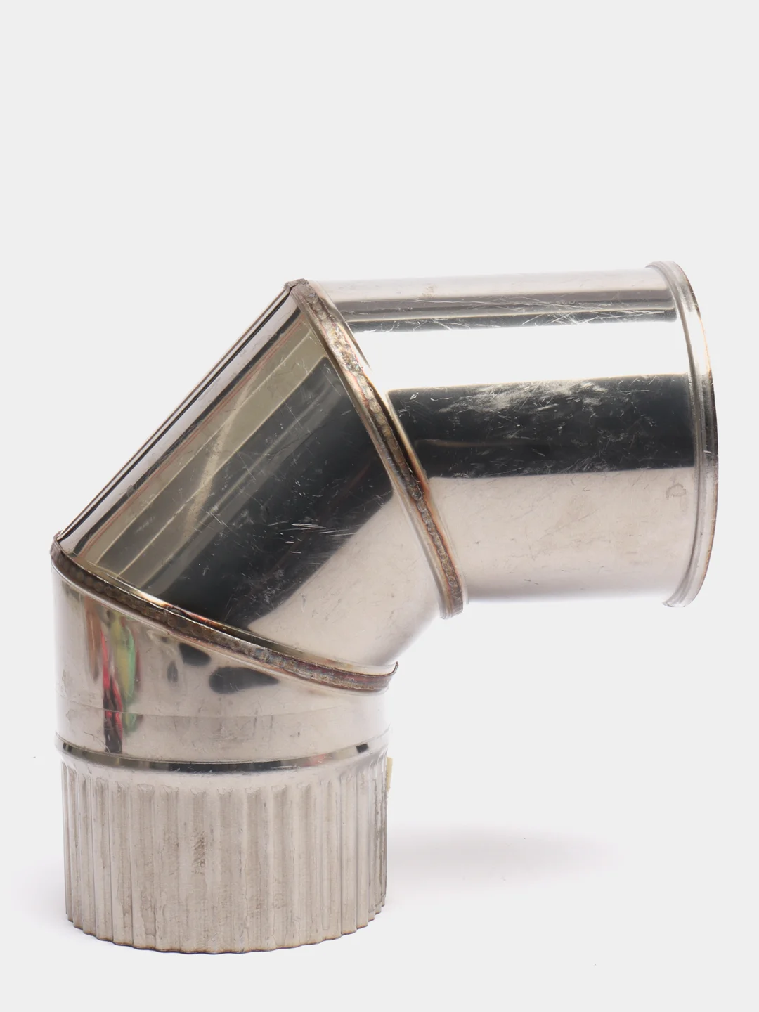 Отвод 90* 3-х сегментный d=100 мм "Сферра"