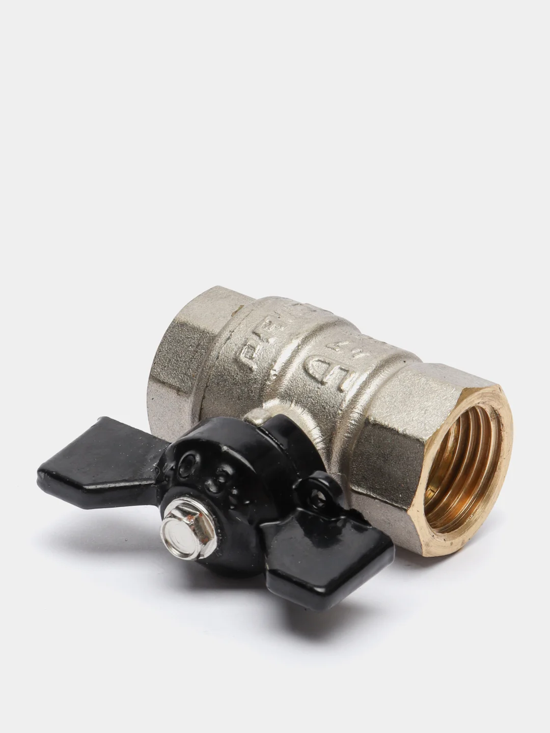 Кран шаровый латунный LD Pride 47.15.В-В.Б, D 15, бабочка за 286 ...