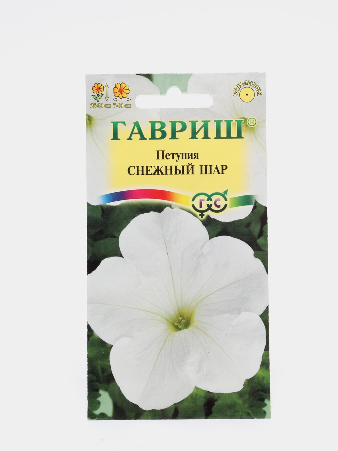 Петуния снежный шар фото