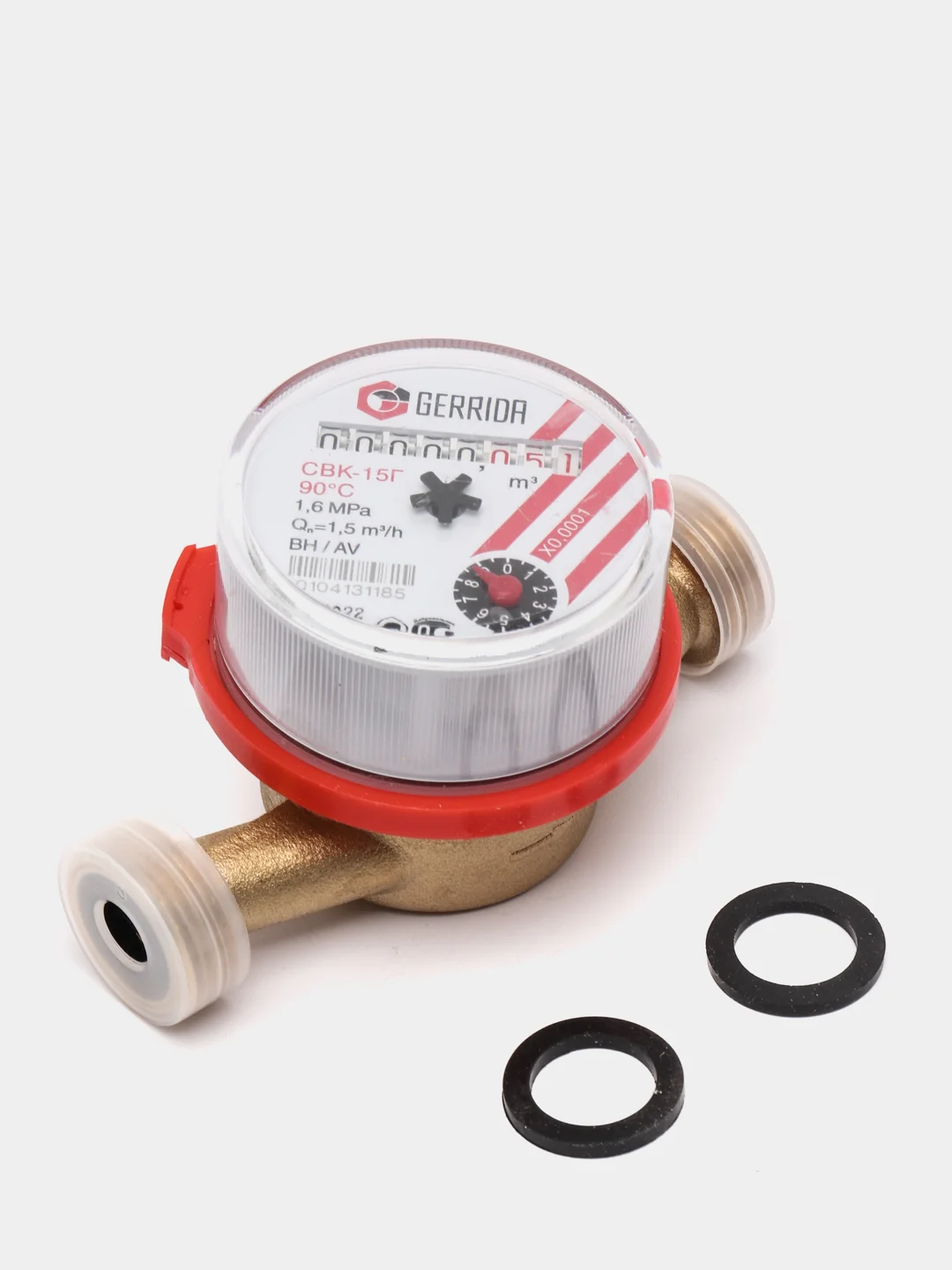 Счетчик воды 2023, Gerrida СВК-15 без КМЧ для горячей и холодной воды ...