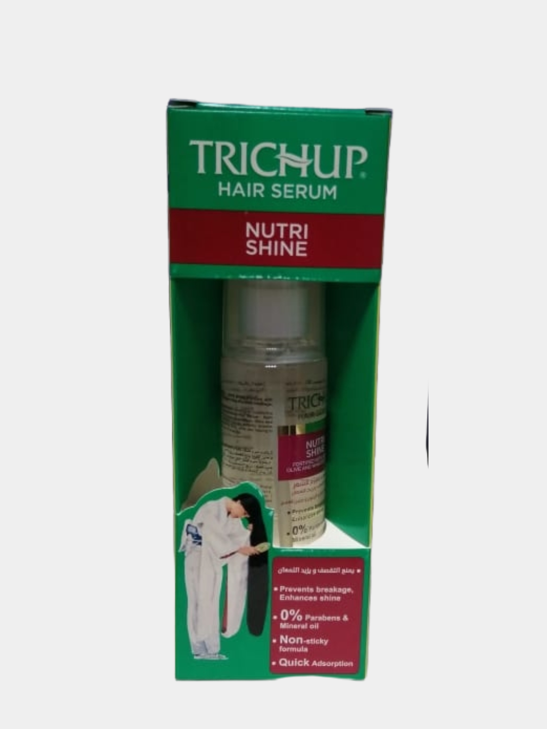 Индийская сыворотка для ухода за волосами Trichup Hair Serum, 60 мл за   ₽ купить в интернет-магазине KazanExpress
