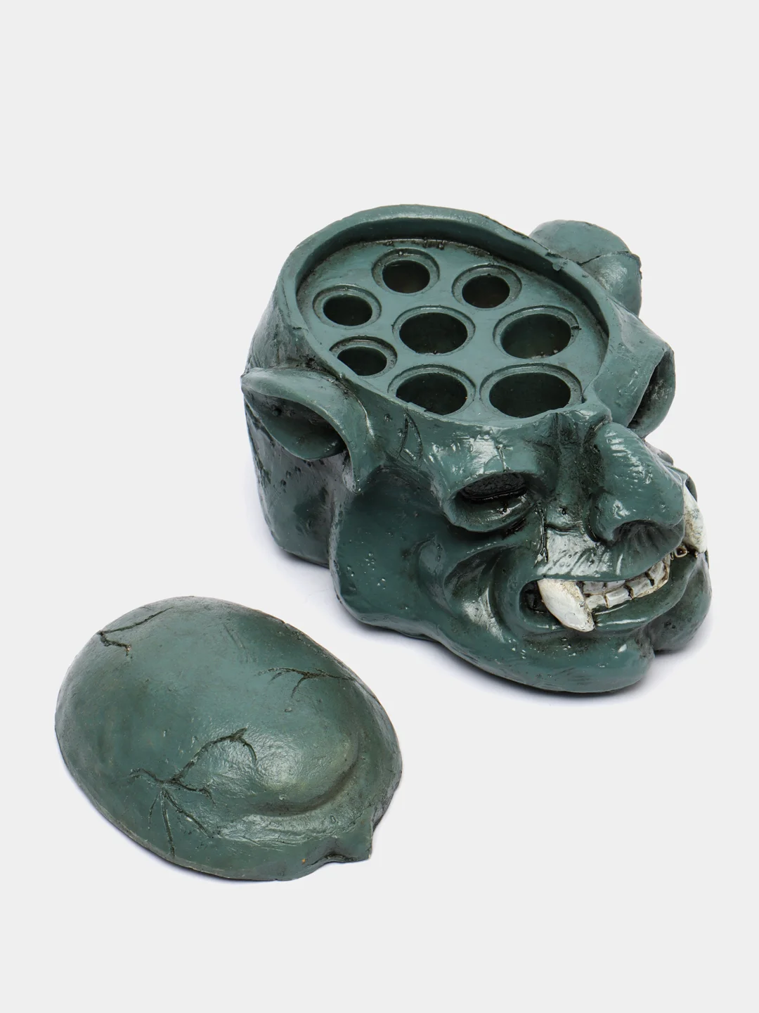 Подставка под тату колпачки с краской Skull