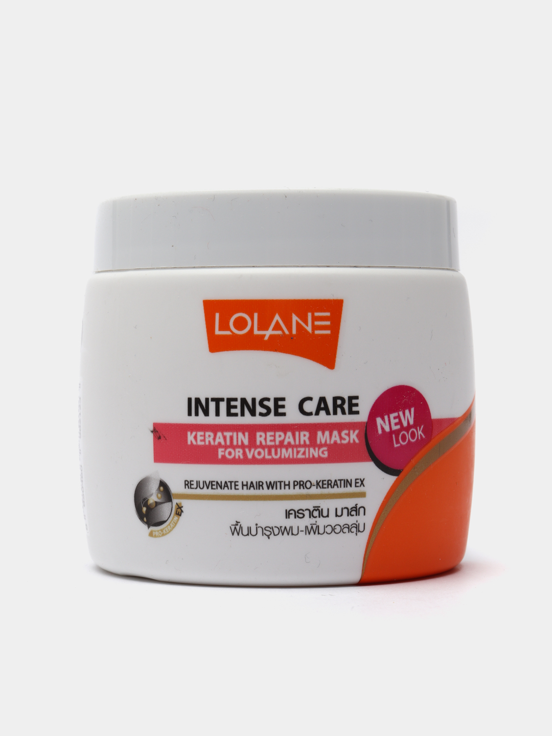 Маска для волос lolane intense care keratin repair mask