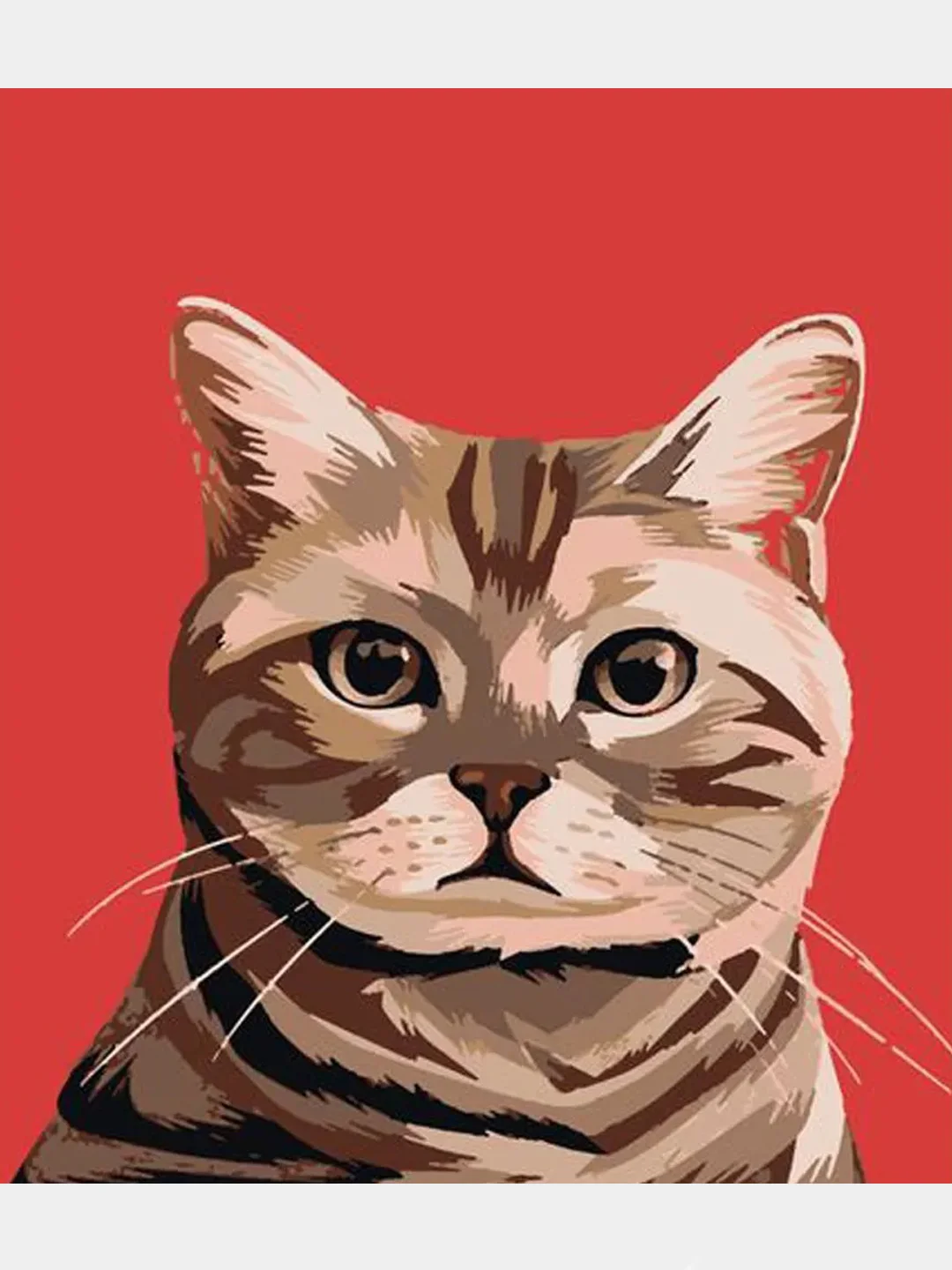 Картина по номерам на холсте с подрамником 50х40 \"Тревога\" за 299 ...