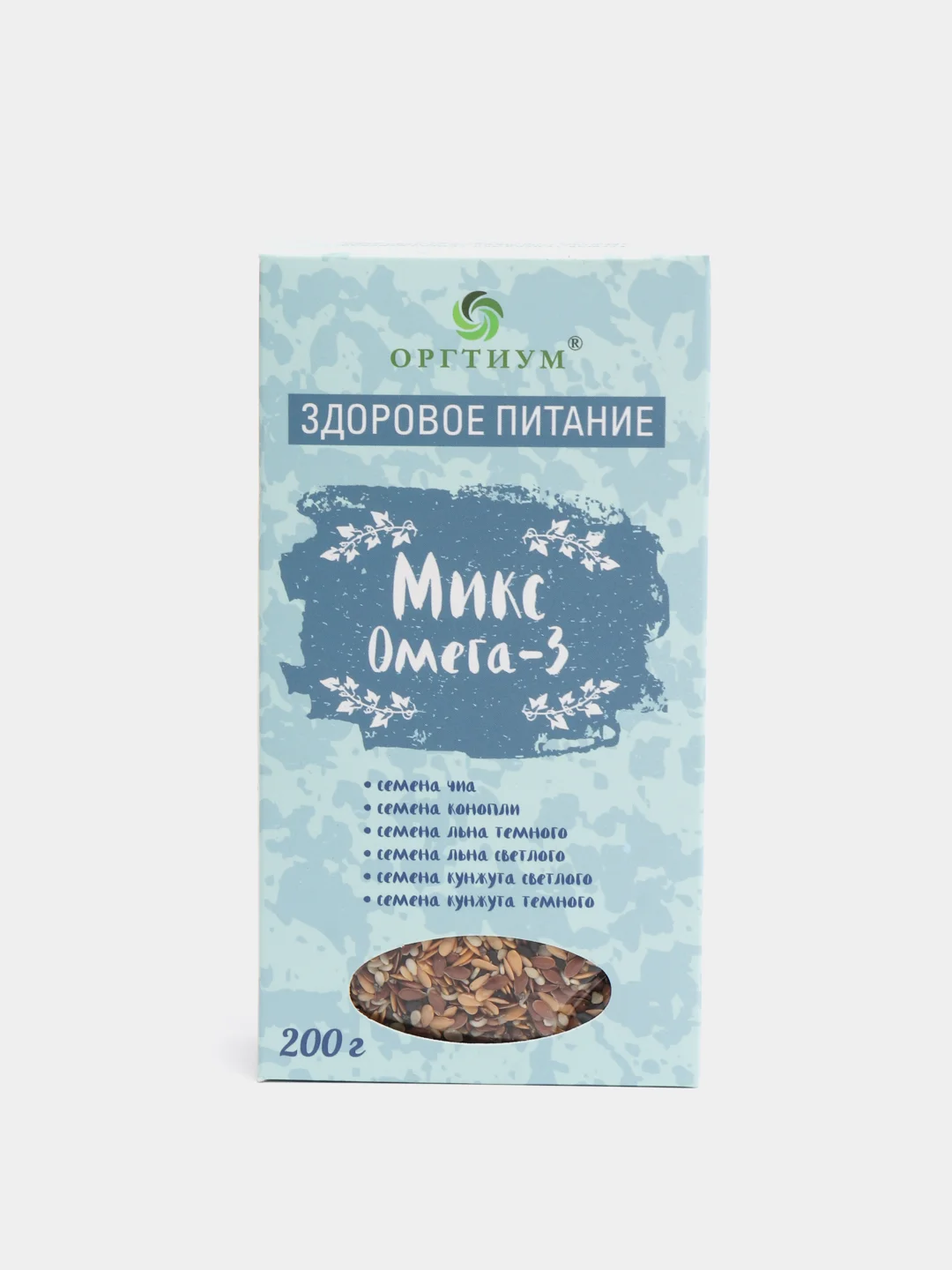 микс омега-3, саше (200 г). семена омега 3. омега 3 в семенах льна. омега 3. семена омега 3.