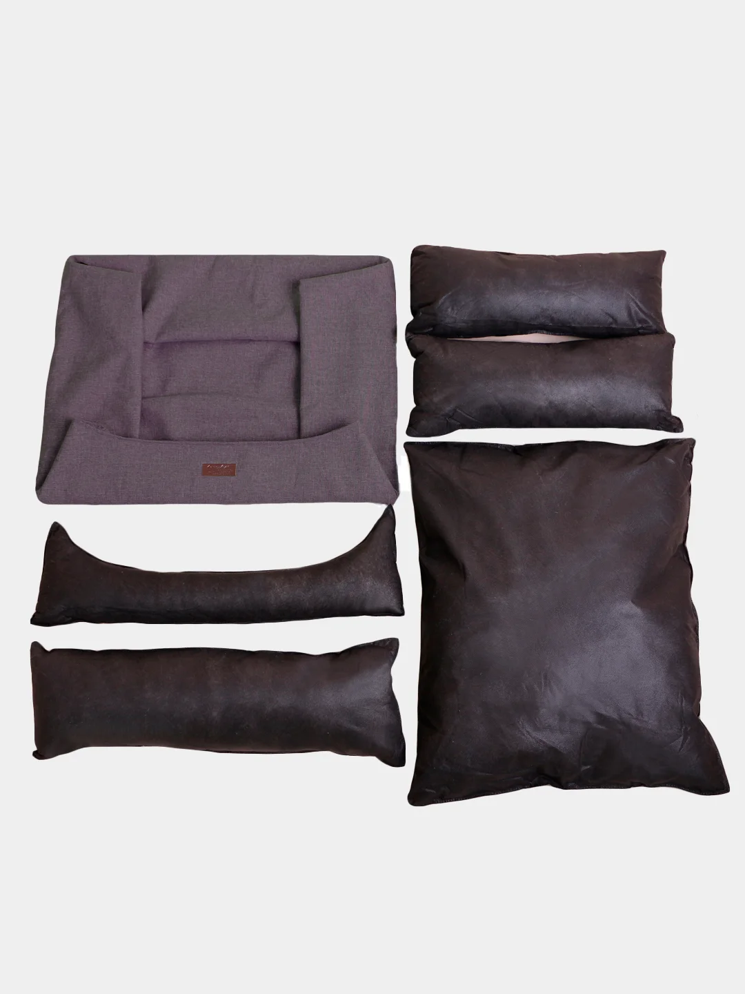 Лежанка для собак и кошек со съемным чехлом