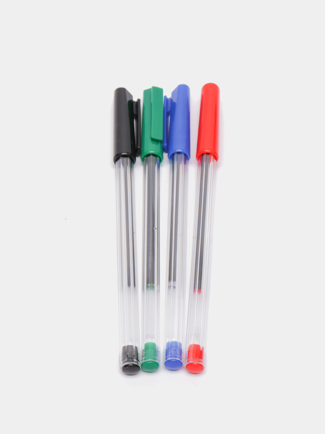 Цветные ручки шариковые, набор 4 цвета, стержень 0.7 мм за 69 ₽  .