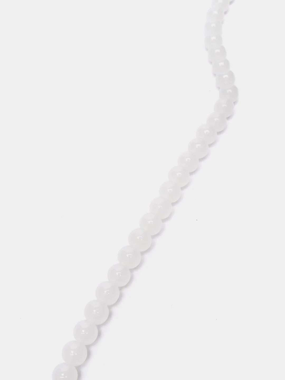 Бусины стеклянные. Имитация нефрита