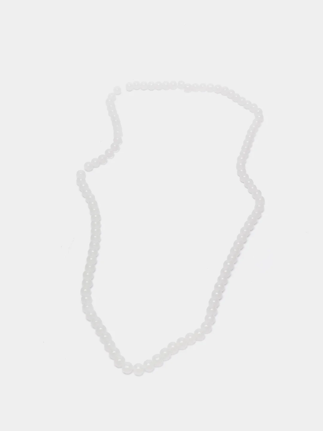 Бусины стеклянные. Имитация нефрита