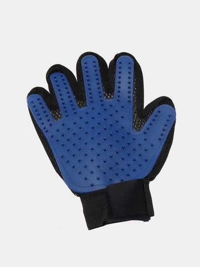 Перчатка для груминга - вычёсывания шерсти кошек, собак и других ...