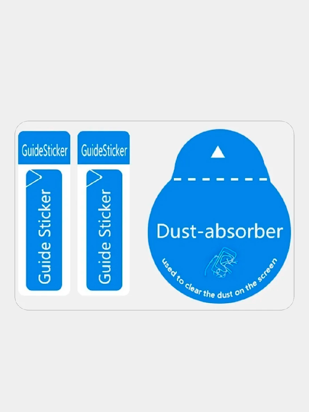 Стикеры для удаления пыли с экрана телефона