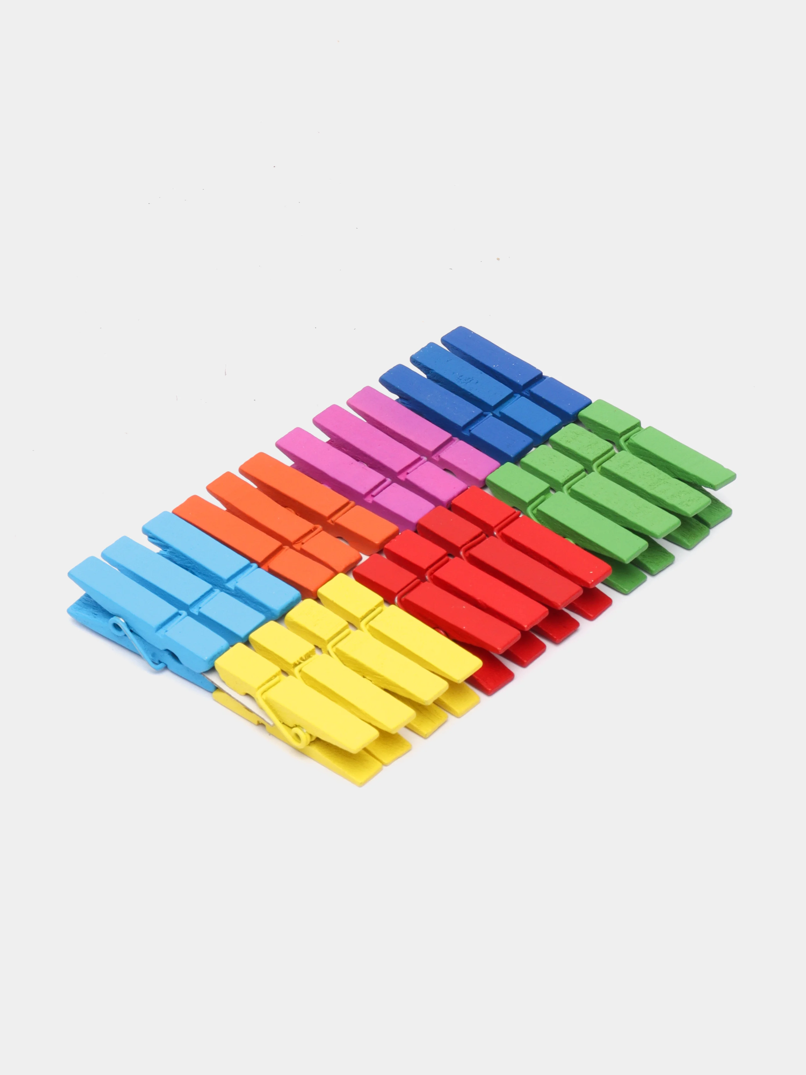 Деревянные цветные прищепки за 249 ? купить в интернет-магазине ...