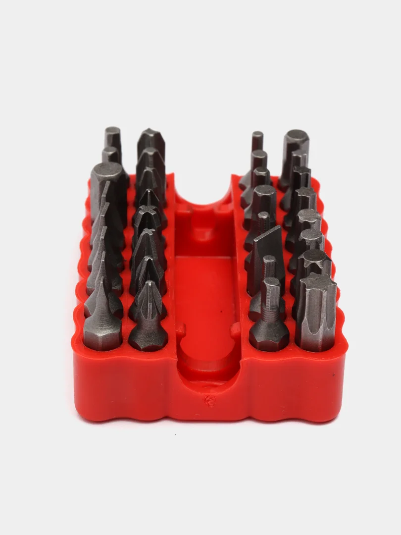 Набор бит с магнитным держателем, 32 штуки