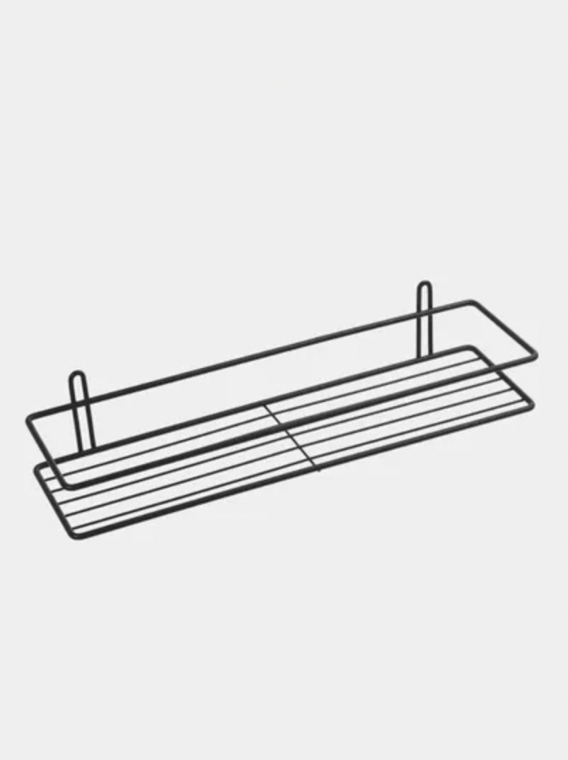 Полка для ванной комнаты прямая 1 ярусная