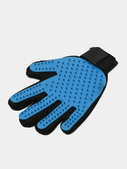 Перчатка для груминга - вычёсывания шерсти кошек, собак и других ...