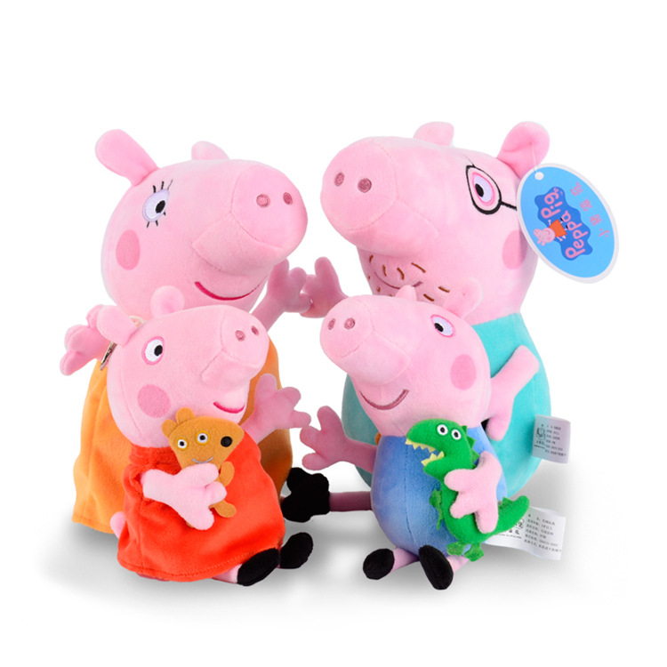 Фото с семьей свинки пеппы