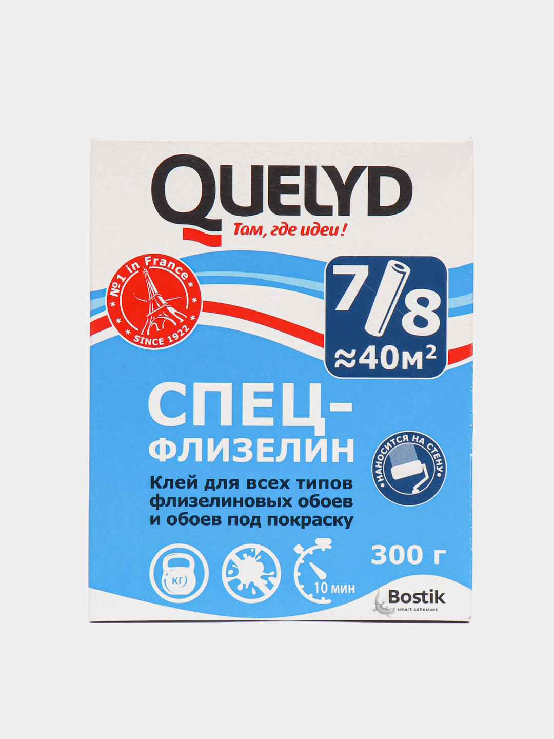 Quelyd спец флизелин клей для флиз обоев 0 3кг