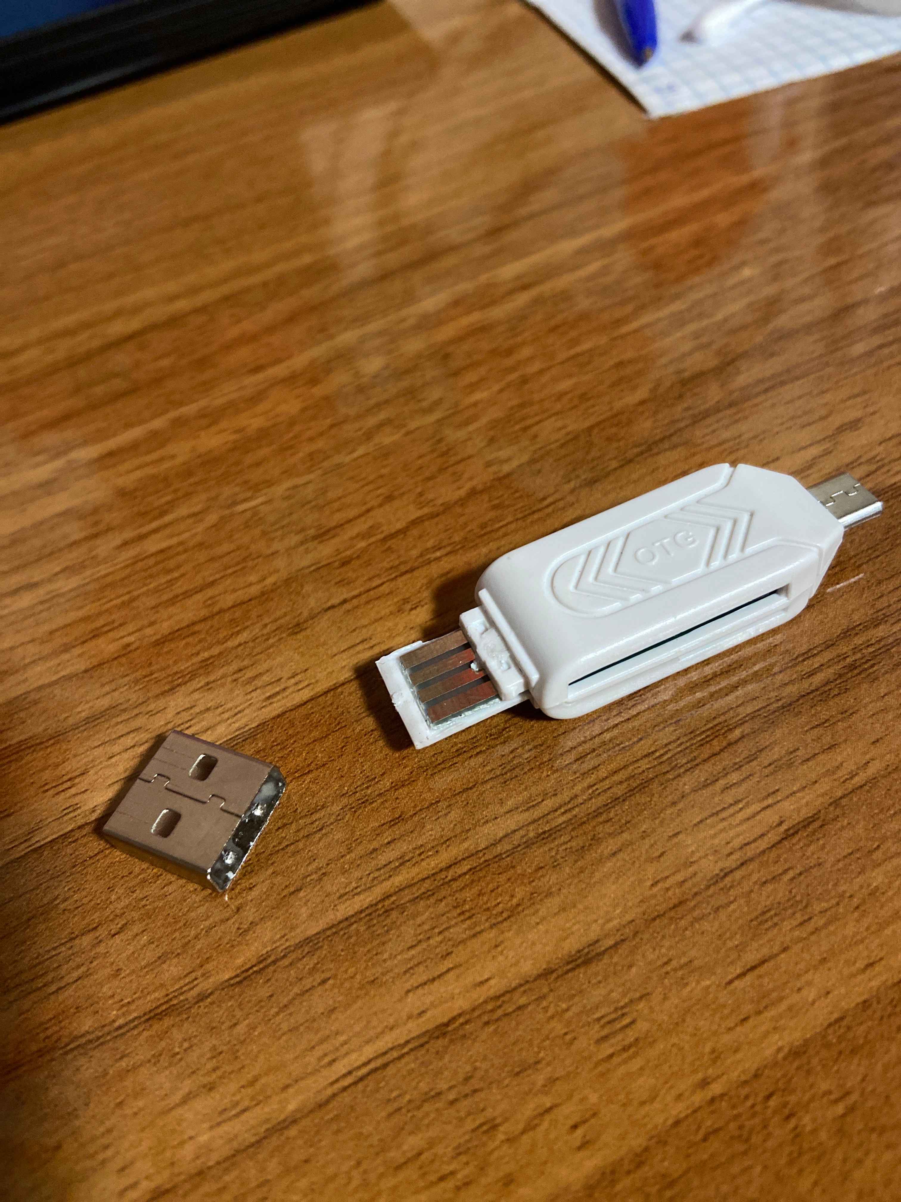 4 в 1: Картридер - переходник USB на Micro USB, SD-card, microSD, адаптер  для телефона купить по цене 300 ₽ в интернет-магазине Магнит Маркет