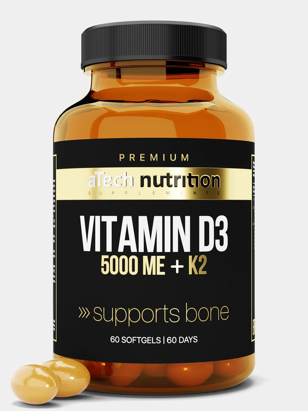 Витамин Д3+К2 5000МЕ, 60 капсул за 1262 ₽ купить в интернет-магазине ...
