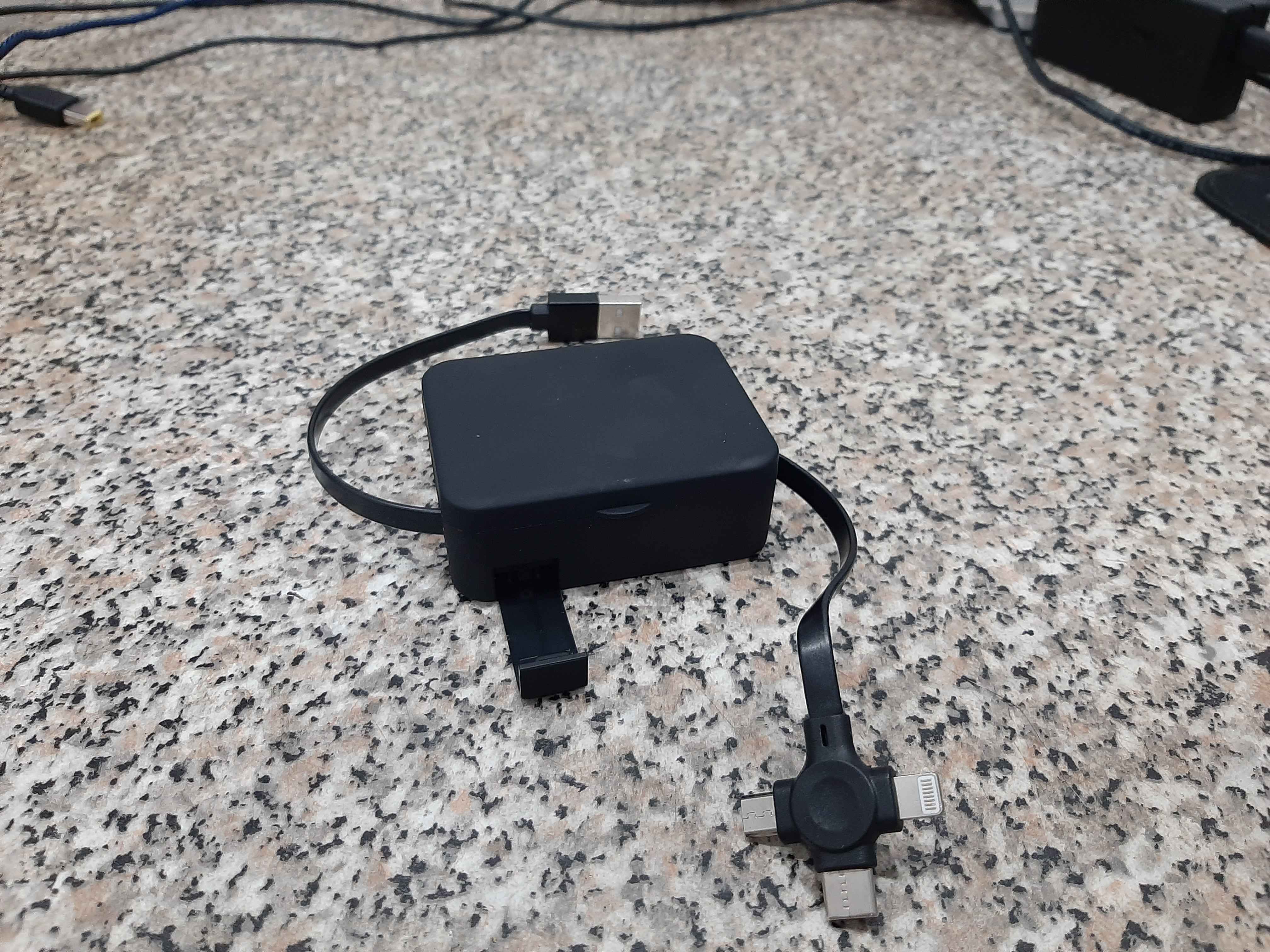 Подставка для телефона, кабель 3 в 1 Micro Usb / Type-C / Lightning и  зеркало купить по цене 100 ₽ в интернет-магазине Магнит Маркет