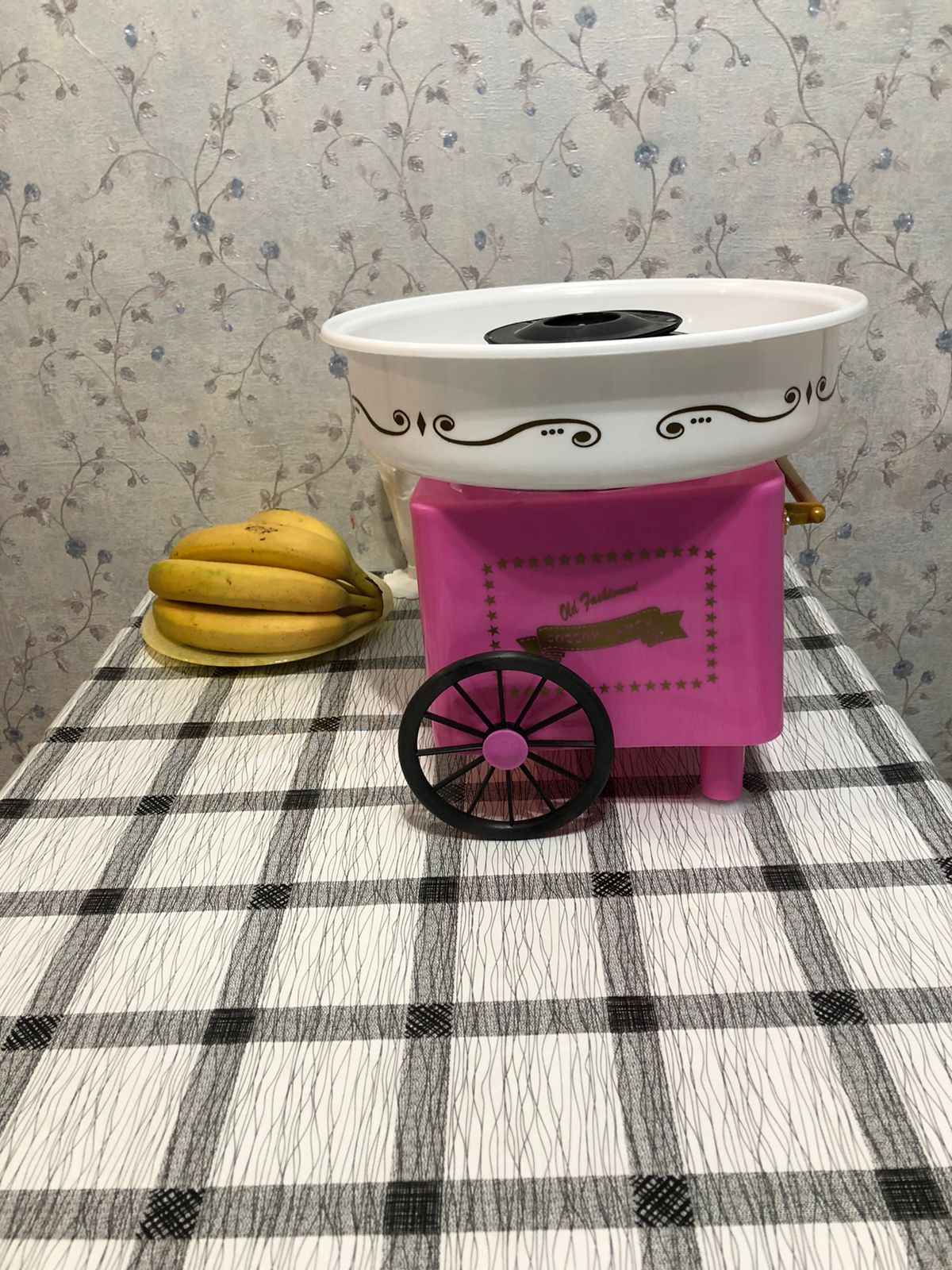 Аппарат для приготовления сахарной ваты дома Carnival Cotton Candy Maker  купить по цене 2999 ₽ в интернет-магазине Магнит Маркет