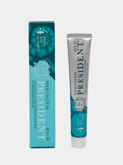 President паста rda 50. Зубная паста president для реминерализации эмали. Паста president four calcium. Паста president four calcium. Паста president four calcium.