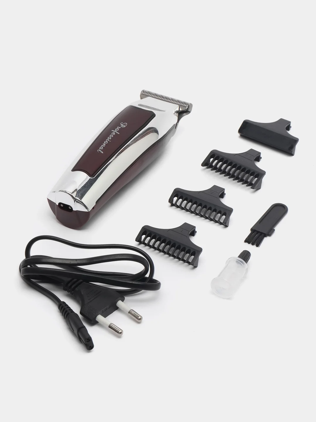 Беспроводная машинка для стрижки и оконтовки волос головы и бороды T ...