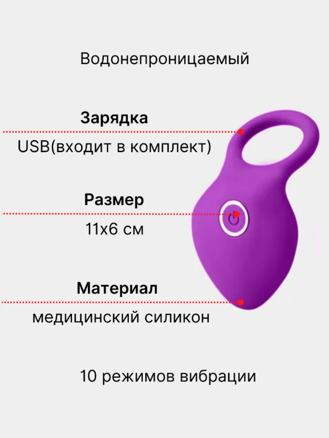 Виброкольцо на член для стимуляции G-точки и клитора, задержки  семяизвержения купить по цене 719 ₽ в интернет-магазине KazanExpress