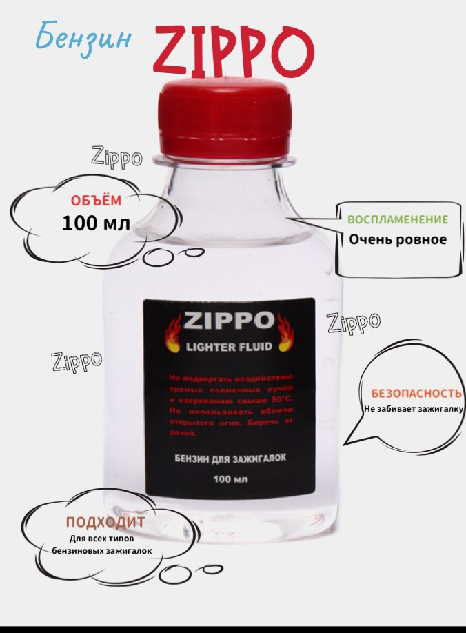  для зажигалок ZIPPO / обезжириватель 100 мл от АЛМАЗ за 125.1 .