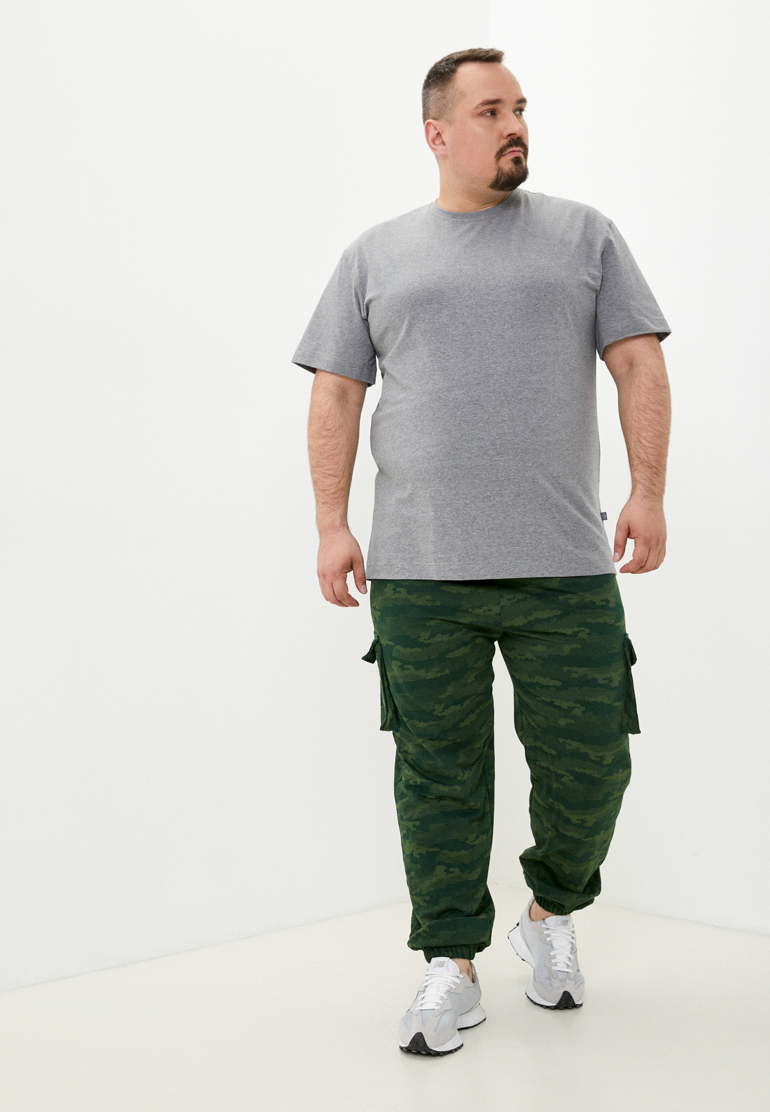 Брюки мужские N.O.A. на резинке штаны карго от 48 до 66 в стиле камуфляжкупить по цене 1190 ₽ в интернет-магазине KazanExpress