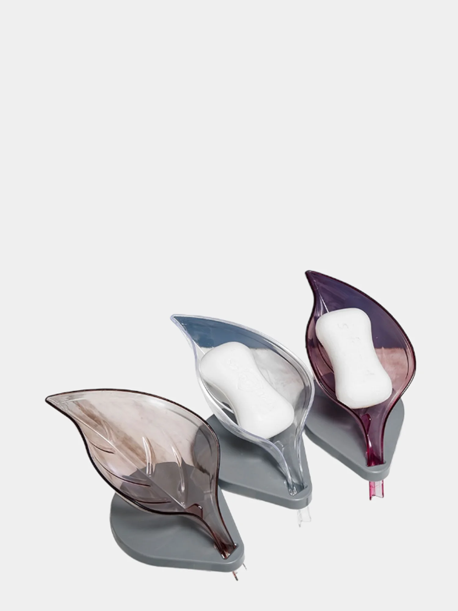 Мыльница на присосках для ванной, мыльница со сливом, мыльница на ножке ...