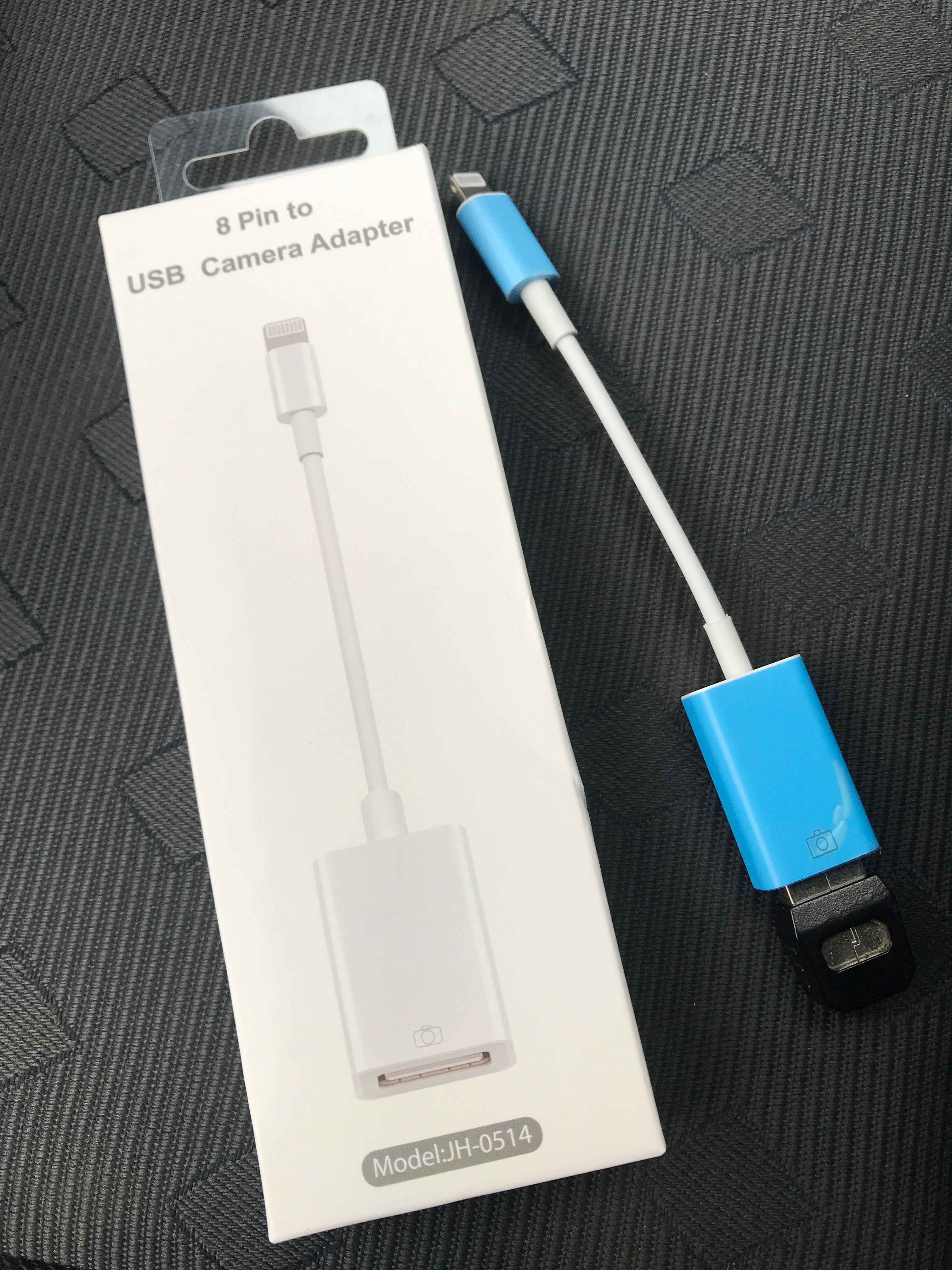 Camera переходник, Lightning USB adapter для iPhone купить по цене 282.92 ₽  в интернет-магазине Магнит Маркет