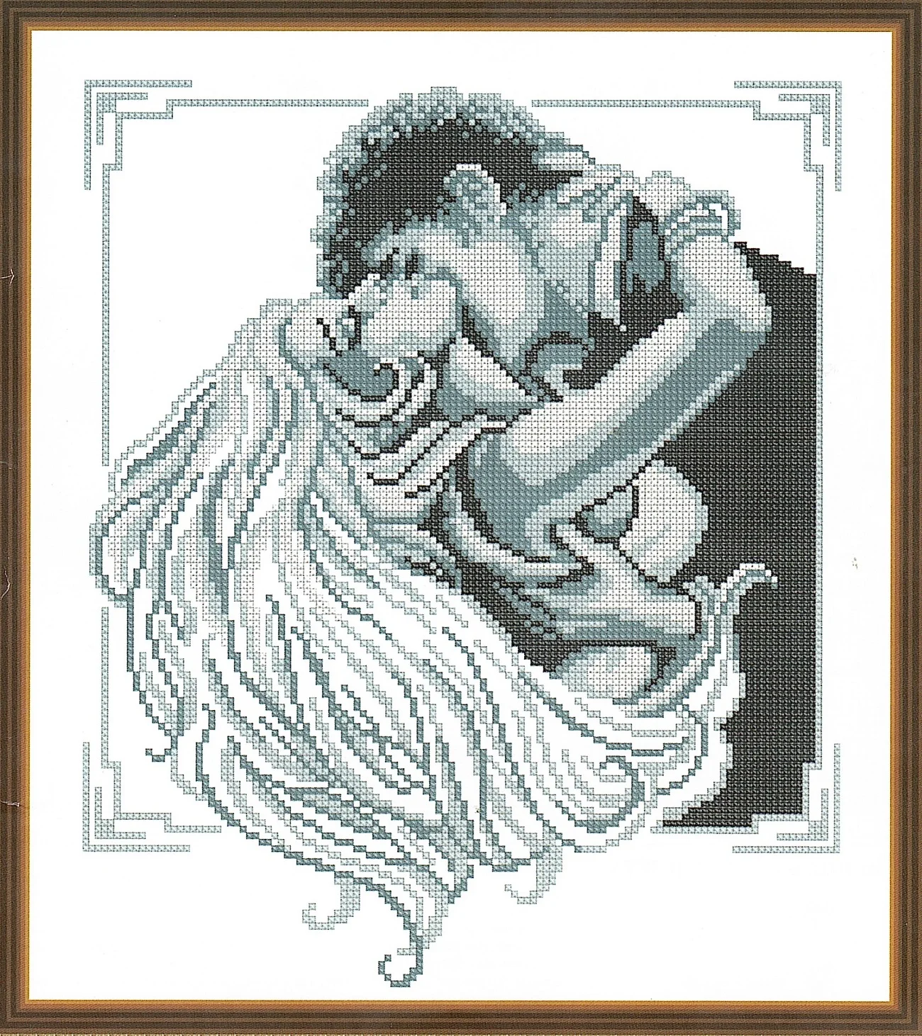 Объятия цветная схема. Черно-белая вышивка крестом наборы. Вышивка крестом схемы люди. Наборы для вышивания крестом люди. Вышивка крестиком страсть.