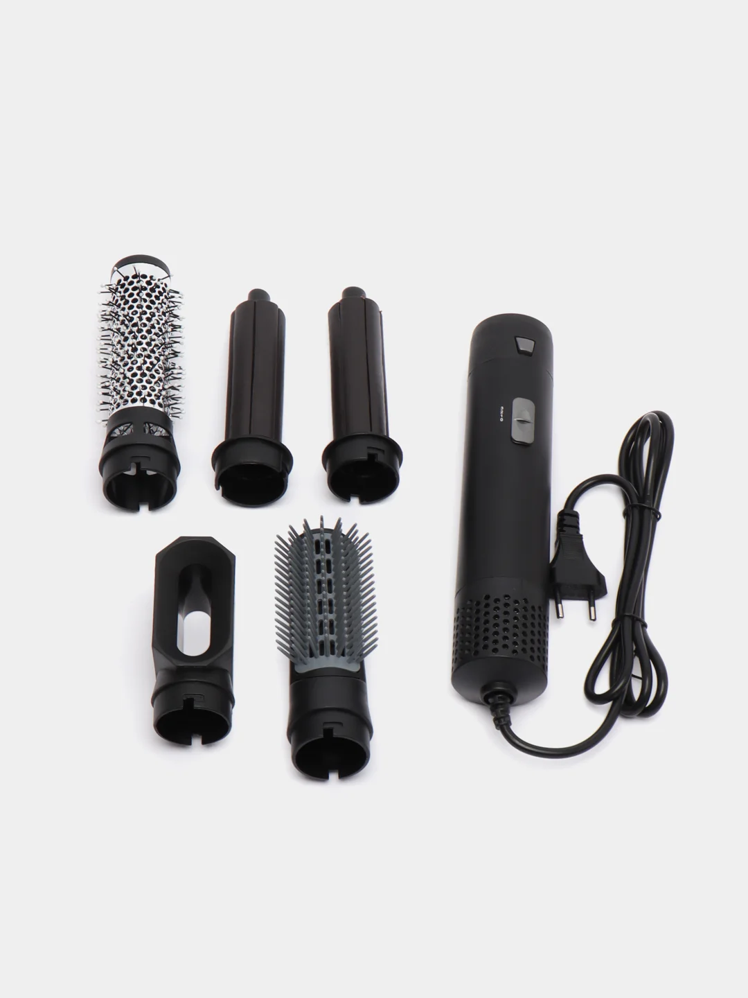 Фен стайлер для укладки и завивки волос профессиональный с насадками ...