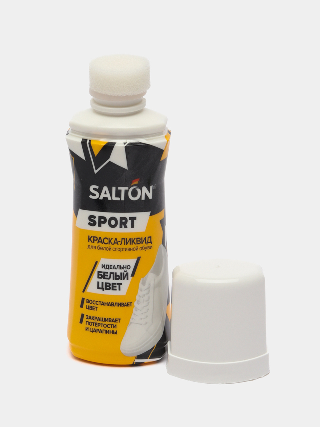 Краска для белой обуви Salton Sport, 75 мл за 259 ₽  в интернет .