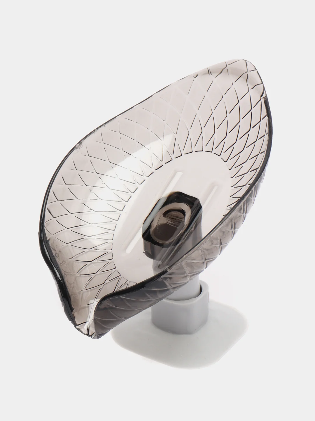 Мыльница лепесток на присоске со сливом/ мыльница/ мыльница для ванной ...