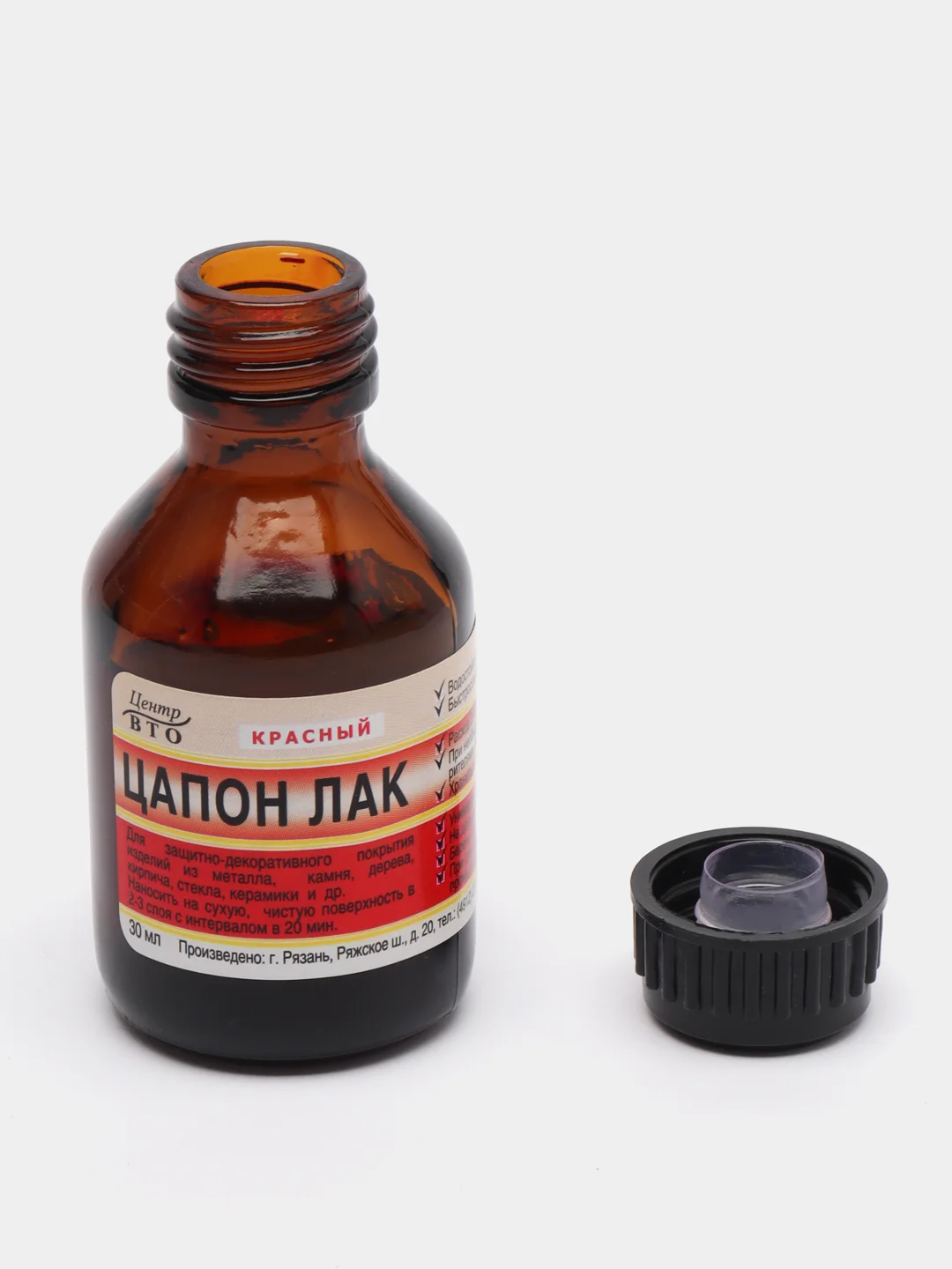 Лак ЦАПОН (фл. 30мл, стекло) (Ю) за 99 ₽ купить в интернет-магазине ...