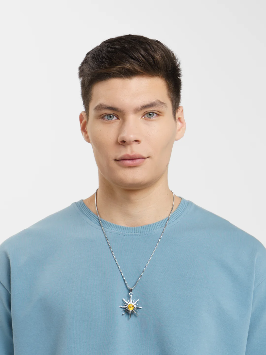 Цепочка на шею, мужская, с подвеской за 279 ₽ купить в интернет ...