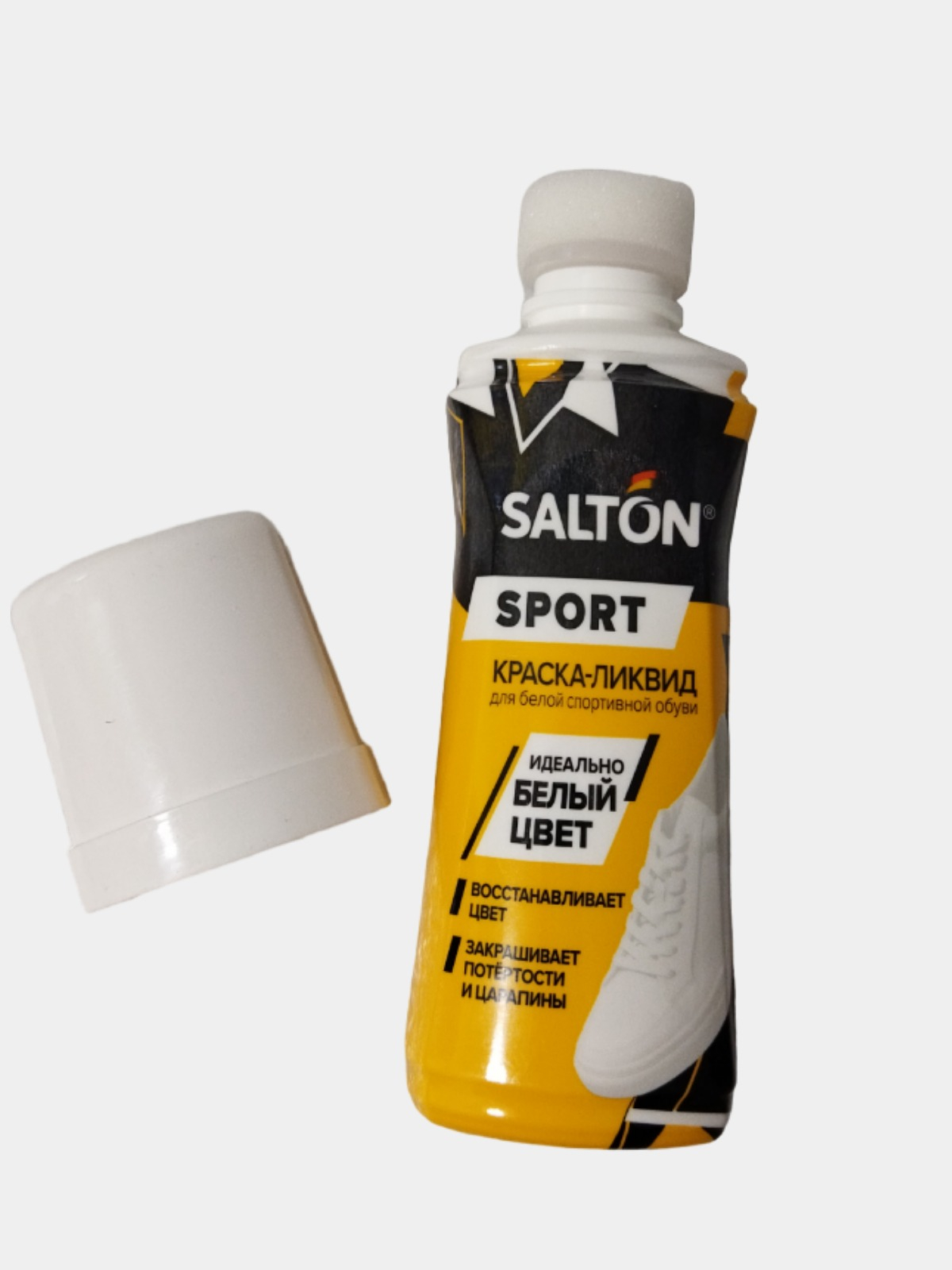 Краска для белой спортивной обуви Salton Sport, 75 мл за 349 ₽  в .