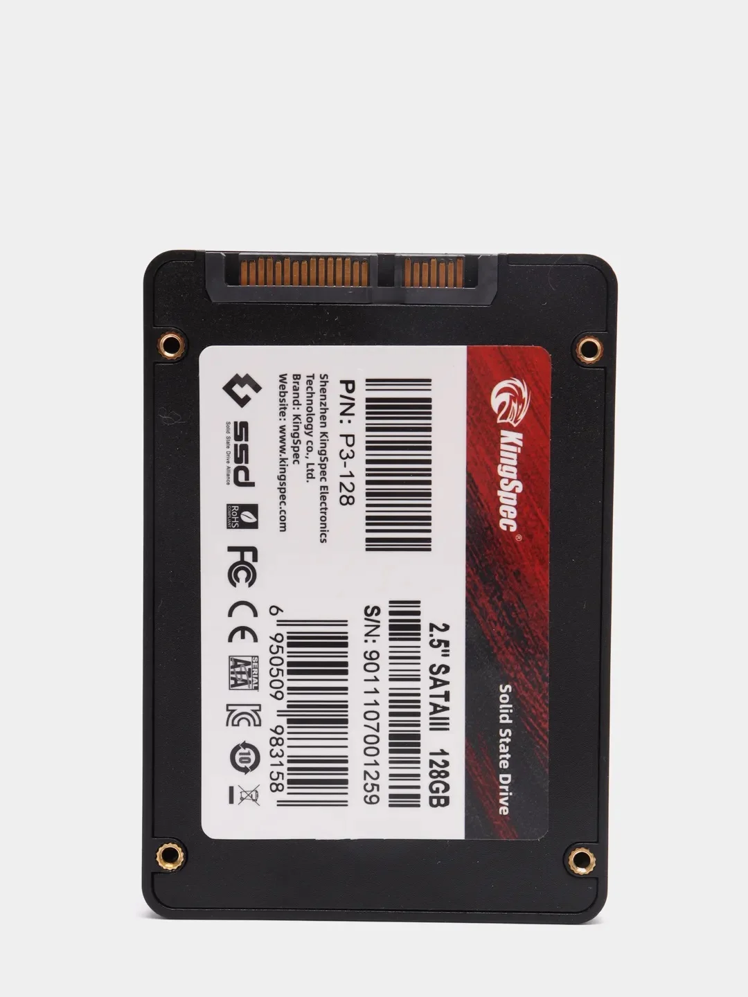 Жесткий диск SSD накопитель KingSpec 2.5 SATA3 для компьютера или ...