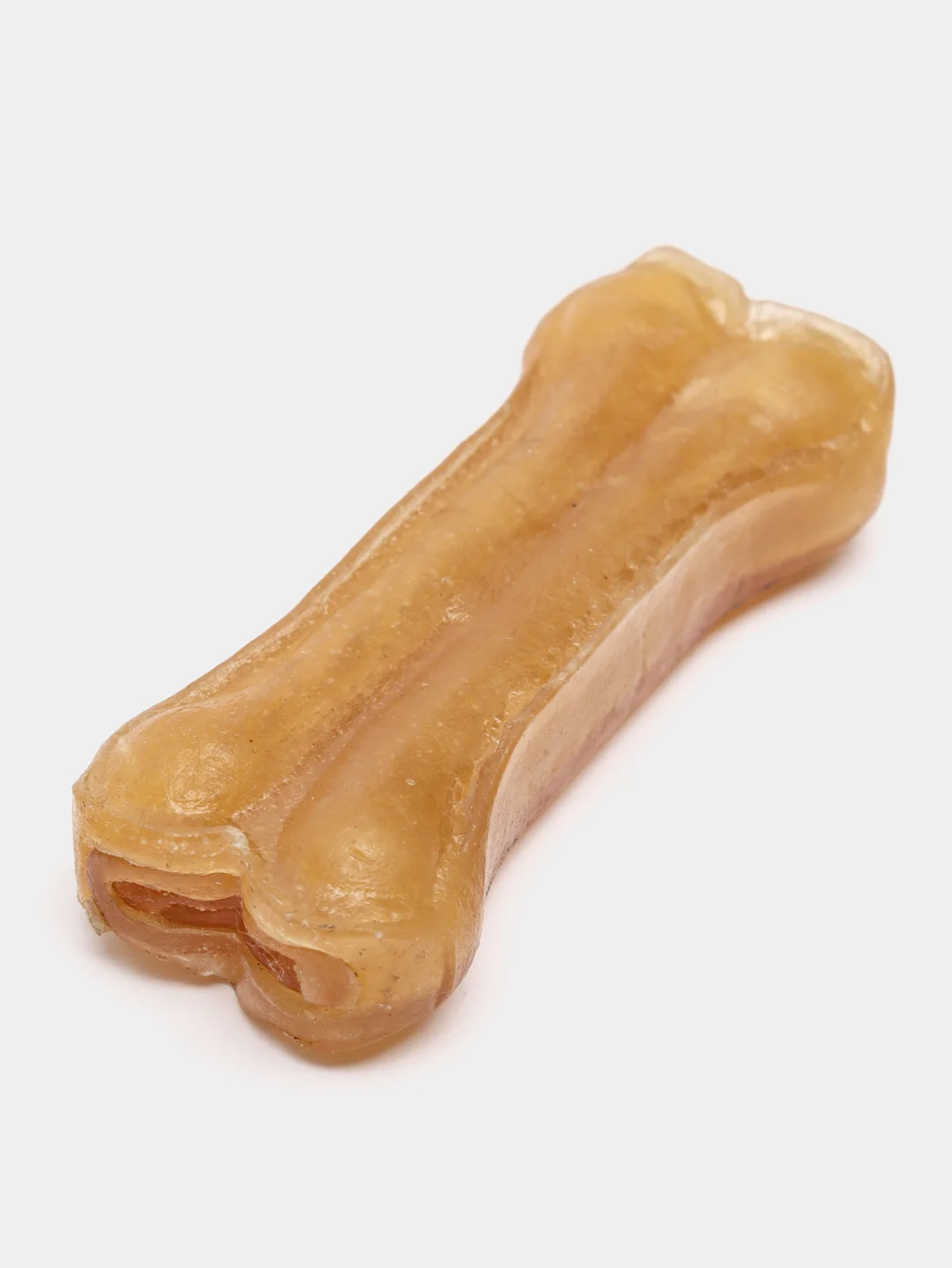 2шт,в/б) арт. Сухожильная кость для собаки. Кость из жил. Косточки для собак из сухожилий. Кость натуральная прессованная 4"(35-40г) 20 шт.