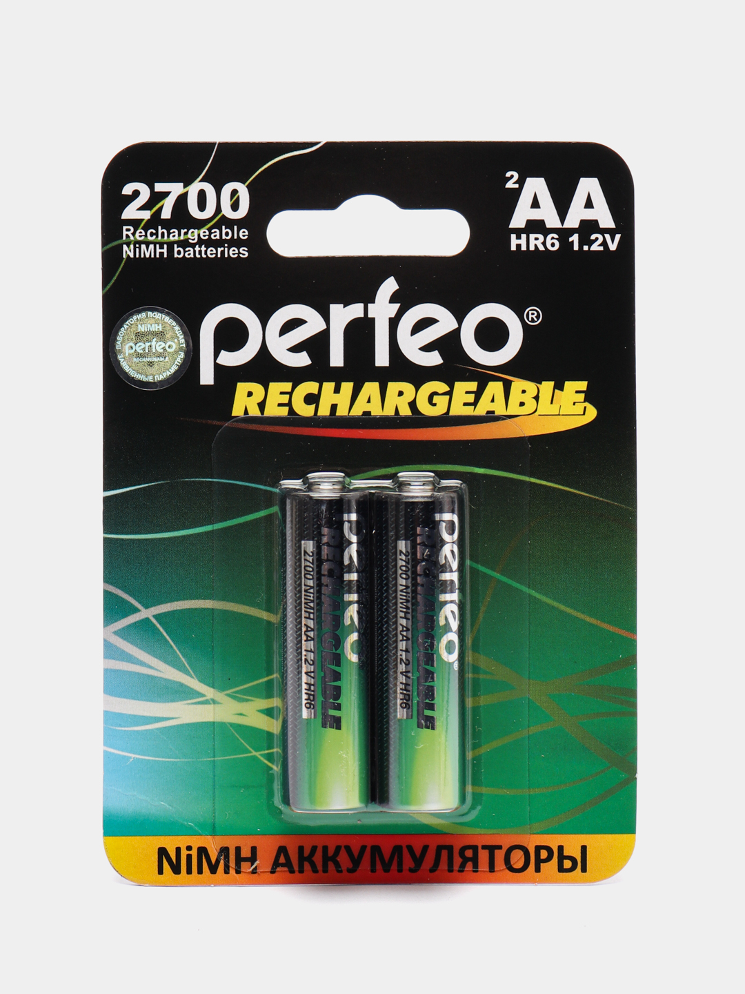 Аккумуляторы АА Perfeo Rechargeable пальчиковые аккумуляторные .