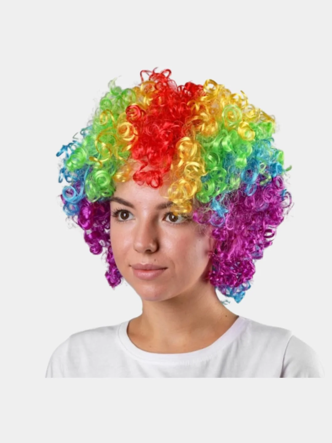 Карнавальный парик на Новый год \"Клоун\" , 120 г за 459 ₽ купить в ...