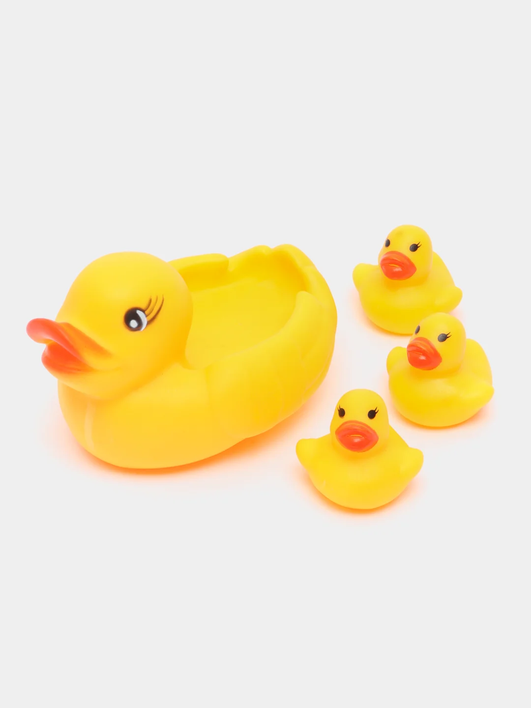 Игрушки для купания с пищалкой "Уточки", 4 шт