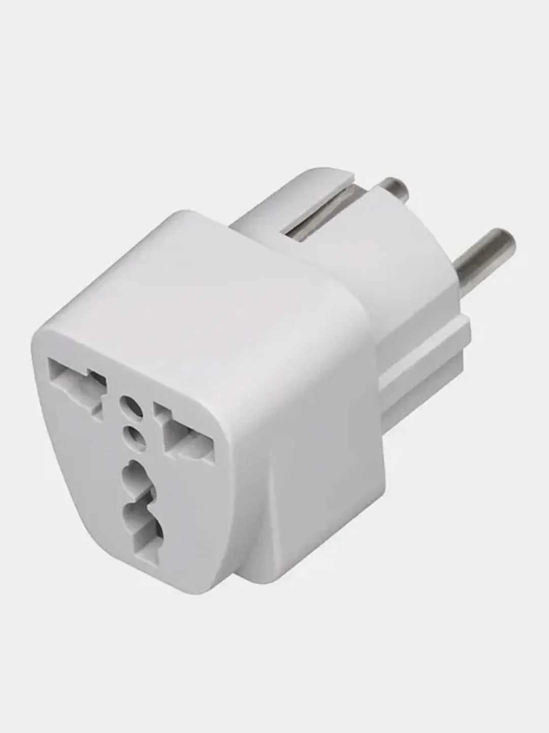 Сетевой переходник для евророзетки с китайской или американской вилки ...